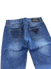 Armani vintage Big Logo Straight Jeans (M)
