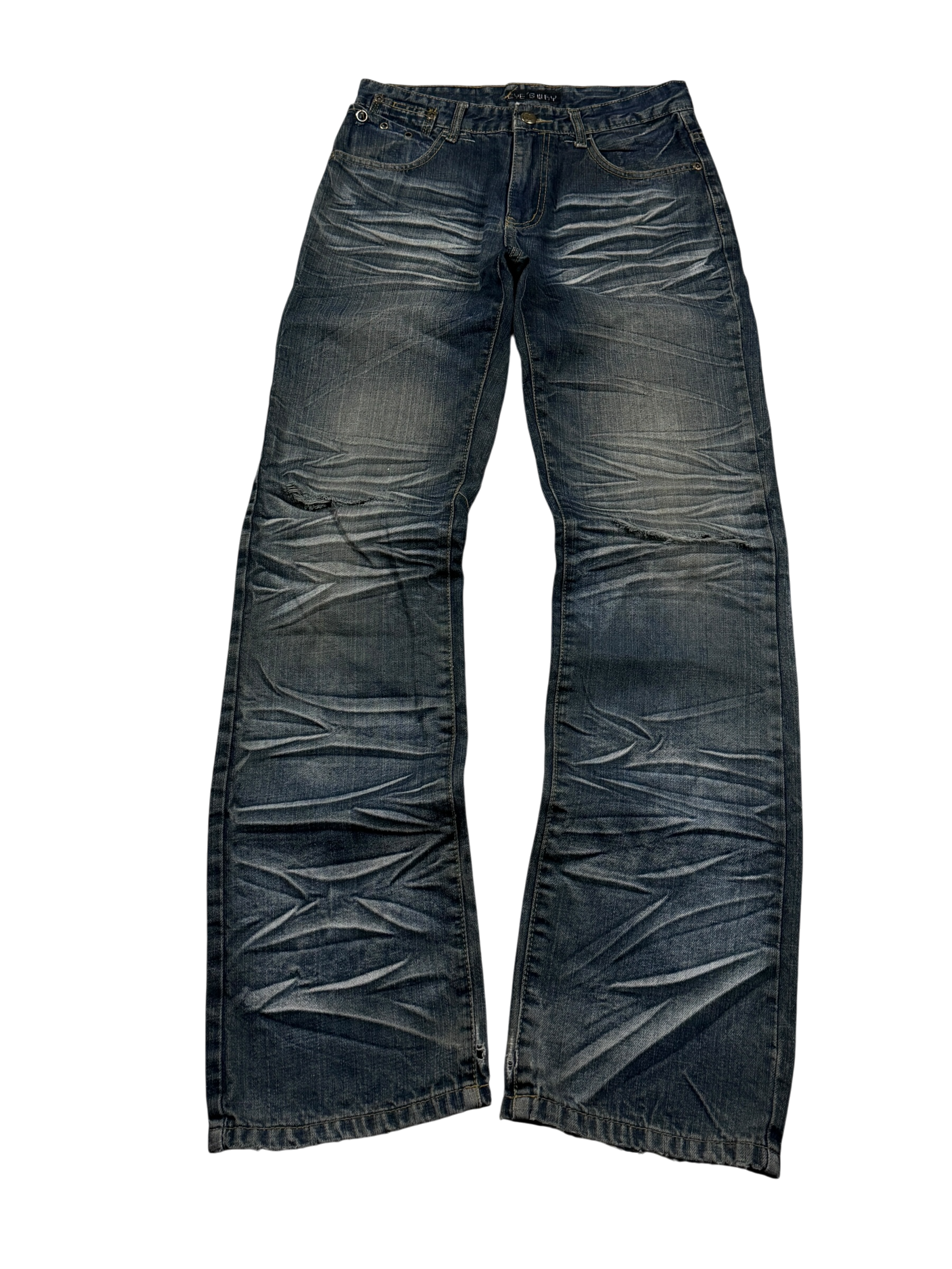 Ultra Washed Straight Jeans (M)