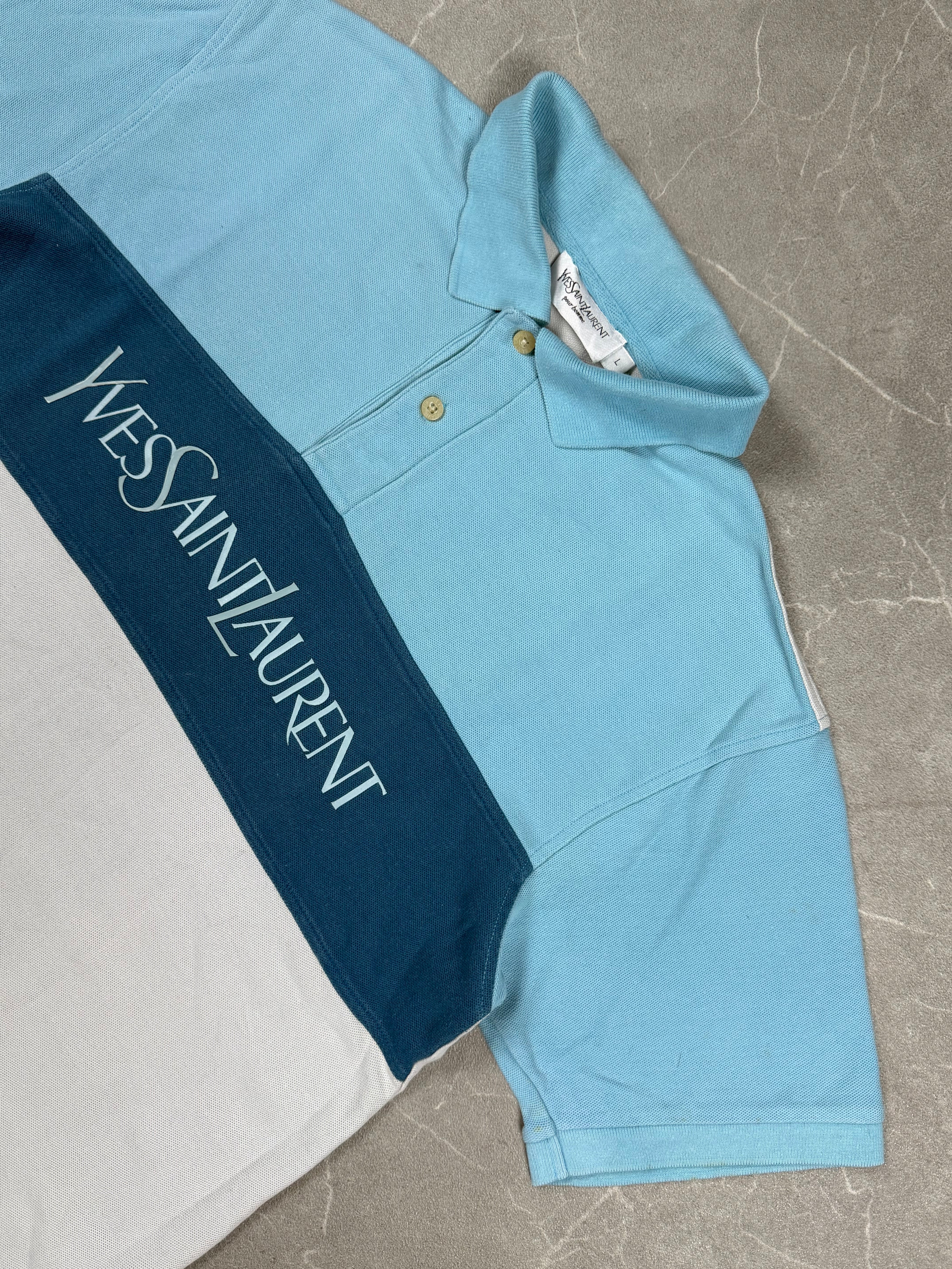 Yves Saint Laurent „YSL“ Poloshirt (L)