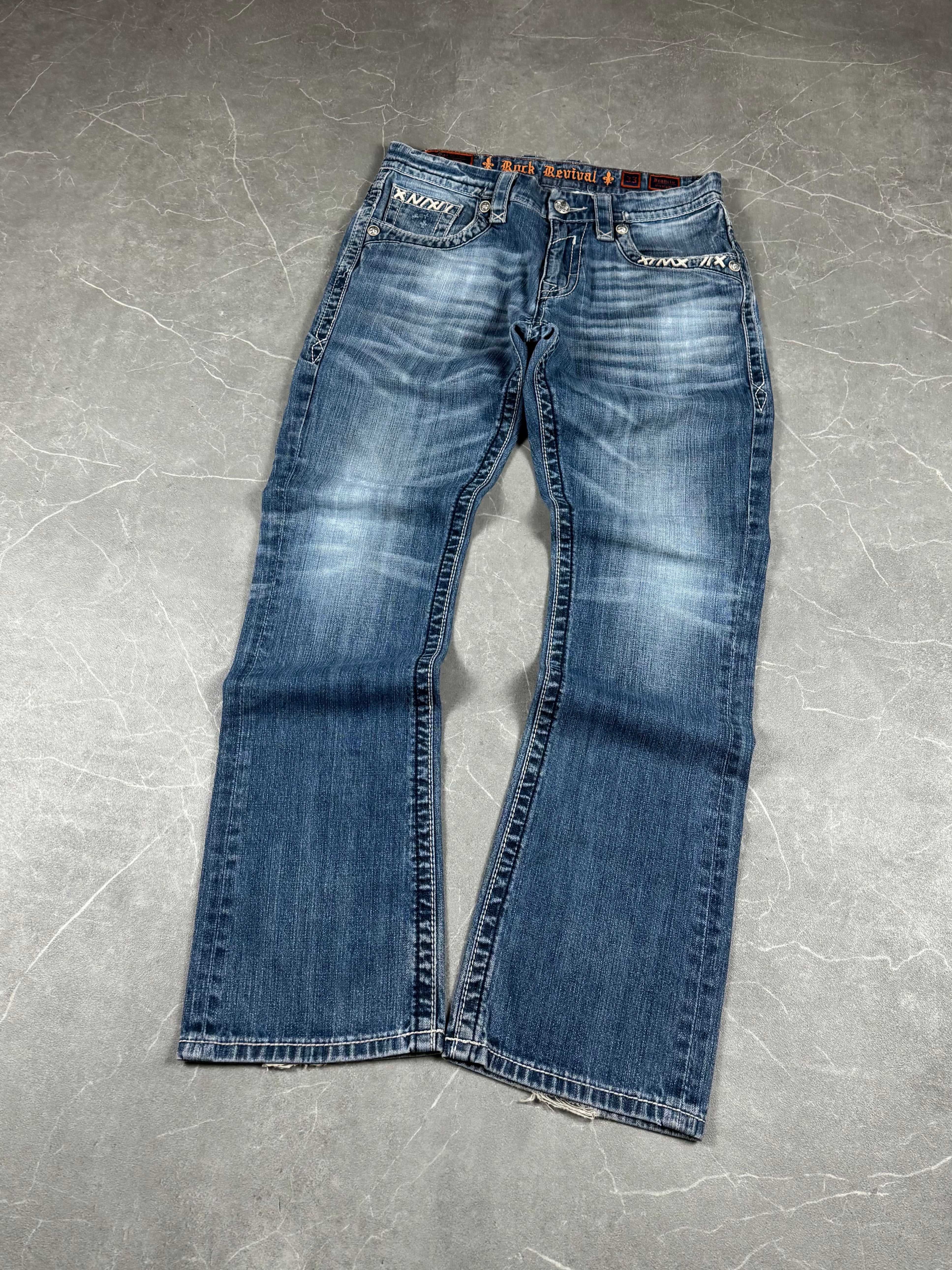 Rock Revival washed Jeans (M)