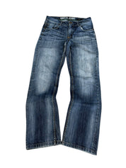 Vintage Washed Straight Jeans (XS-S)