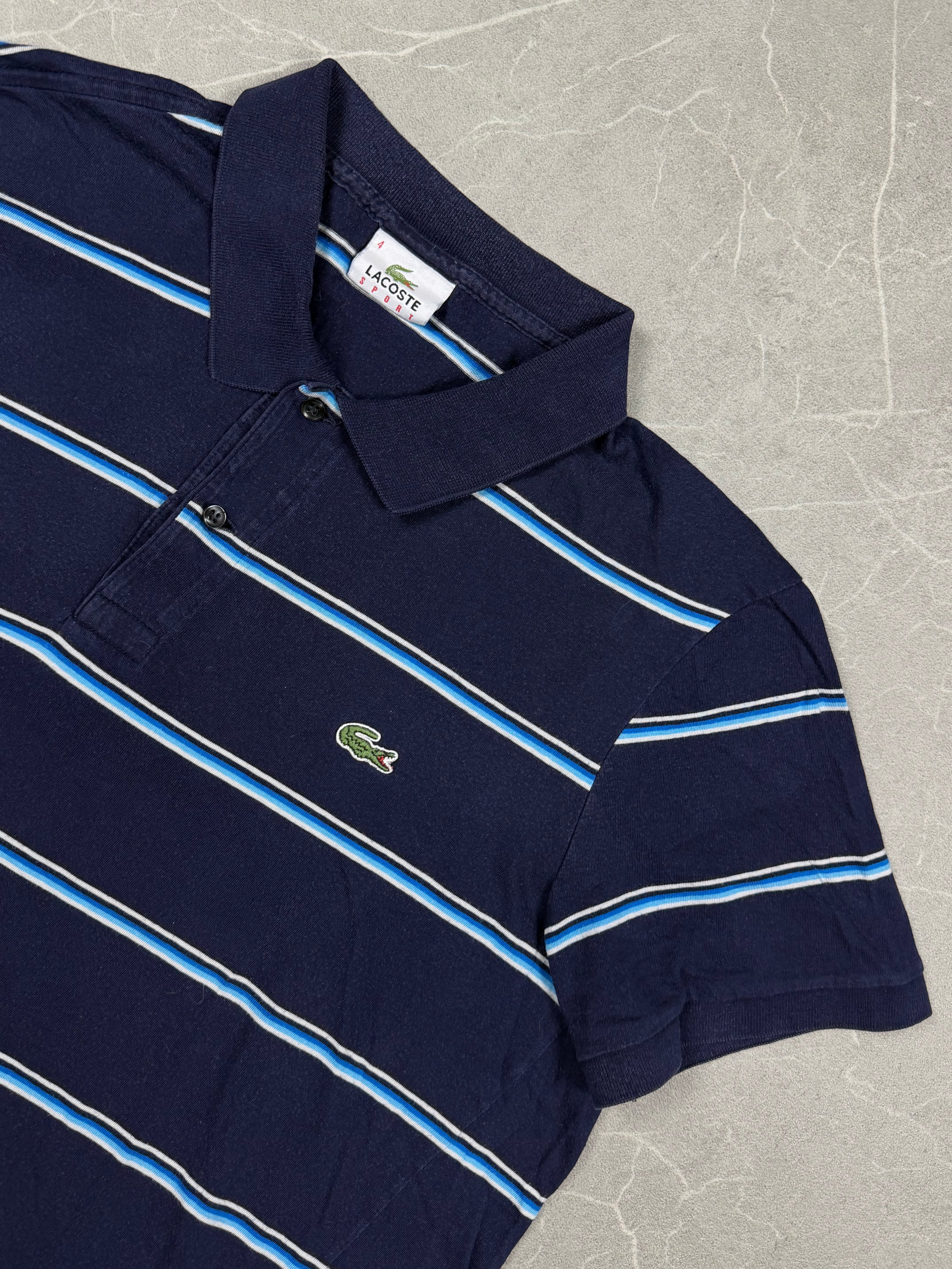 Lacoste striped Poloshirt (S)