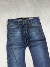 Vintage Washed Bootcut Jeans (S)