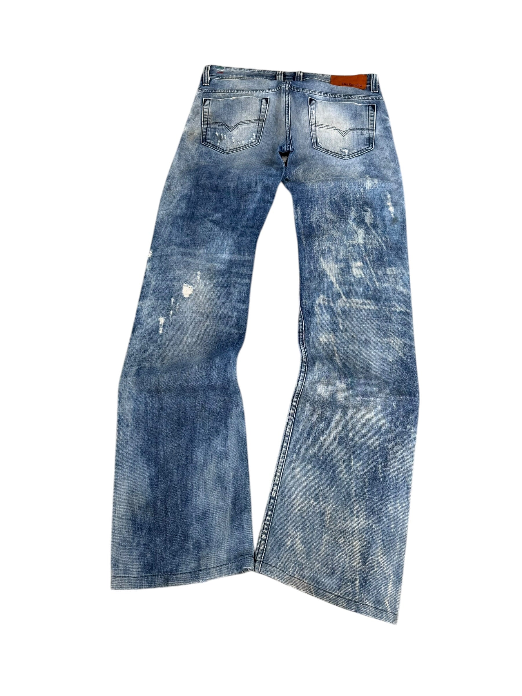 Vintage washed Slim Jeans (XS-S)