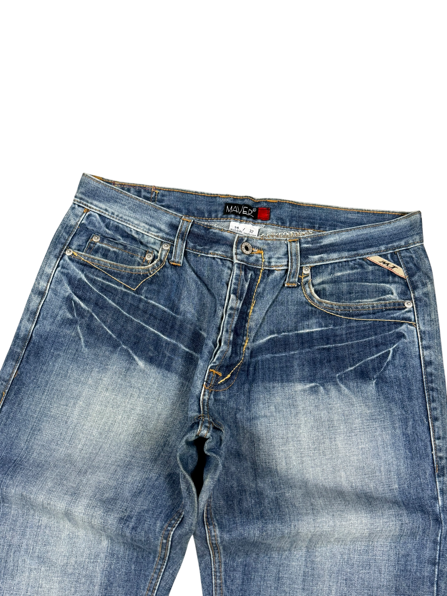 Washed Bootcut Jeans (ML)