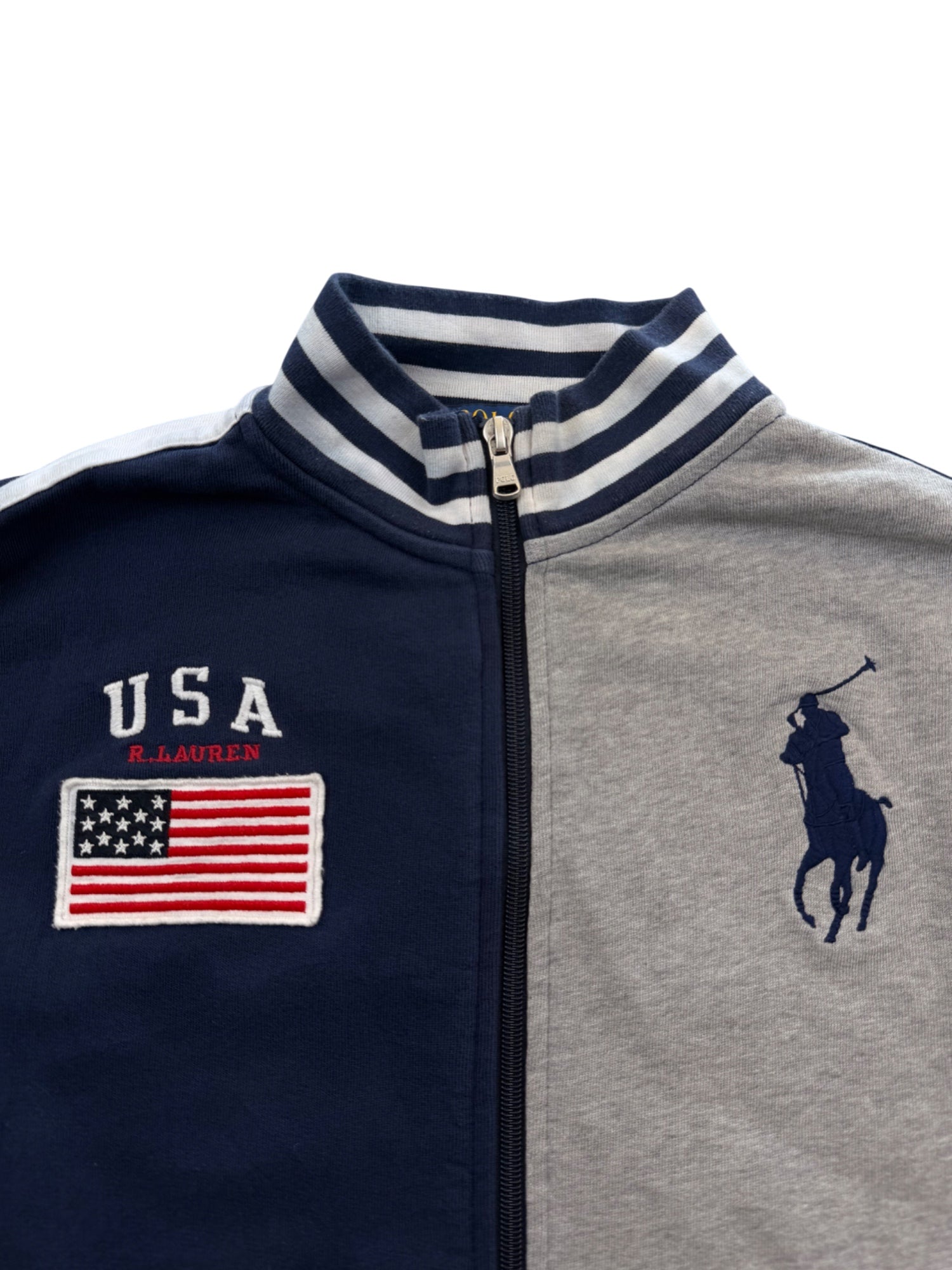 Ralph Lauren Big Pony USA Zip Jacke (XS)