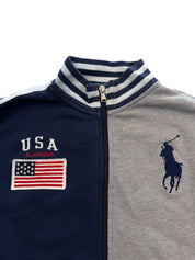 Ralph Lauren Big Pony USA Zip Jacke (XS)