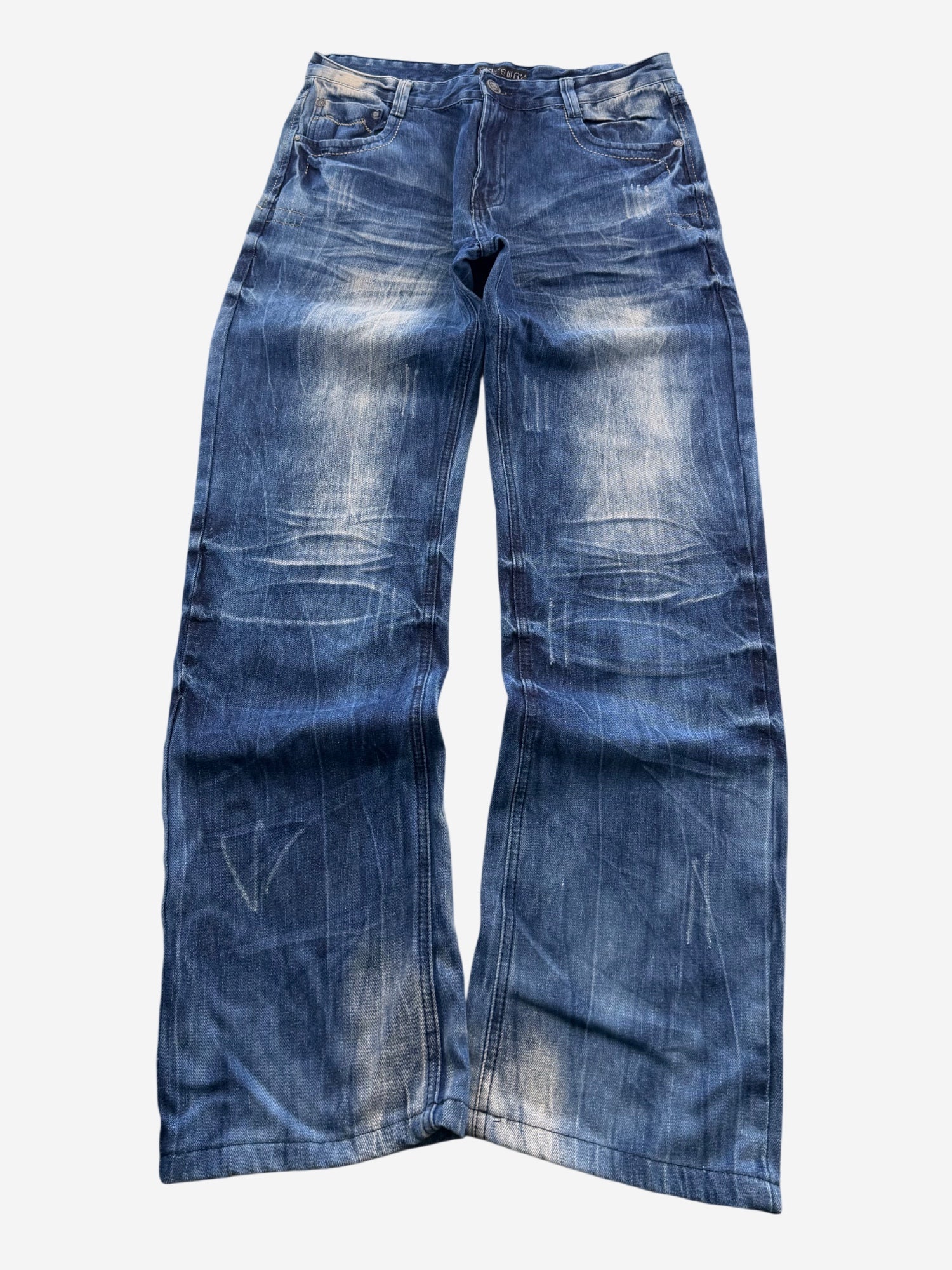 Firetrap Washed Bootcut Jeans (S)