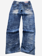 Firetrap Washed Bootcut Jeans (S)