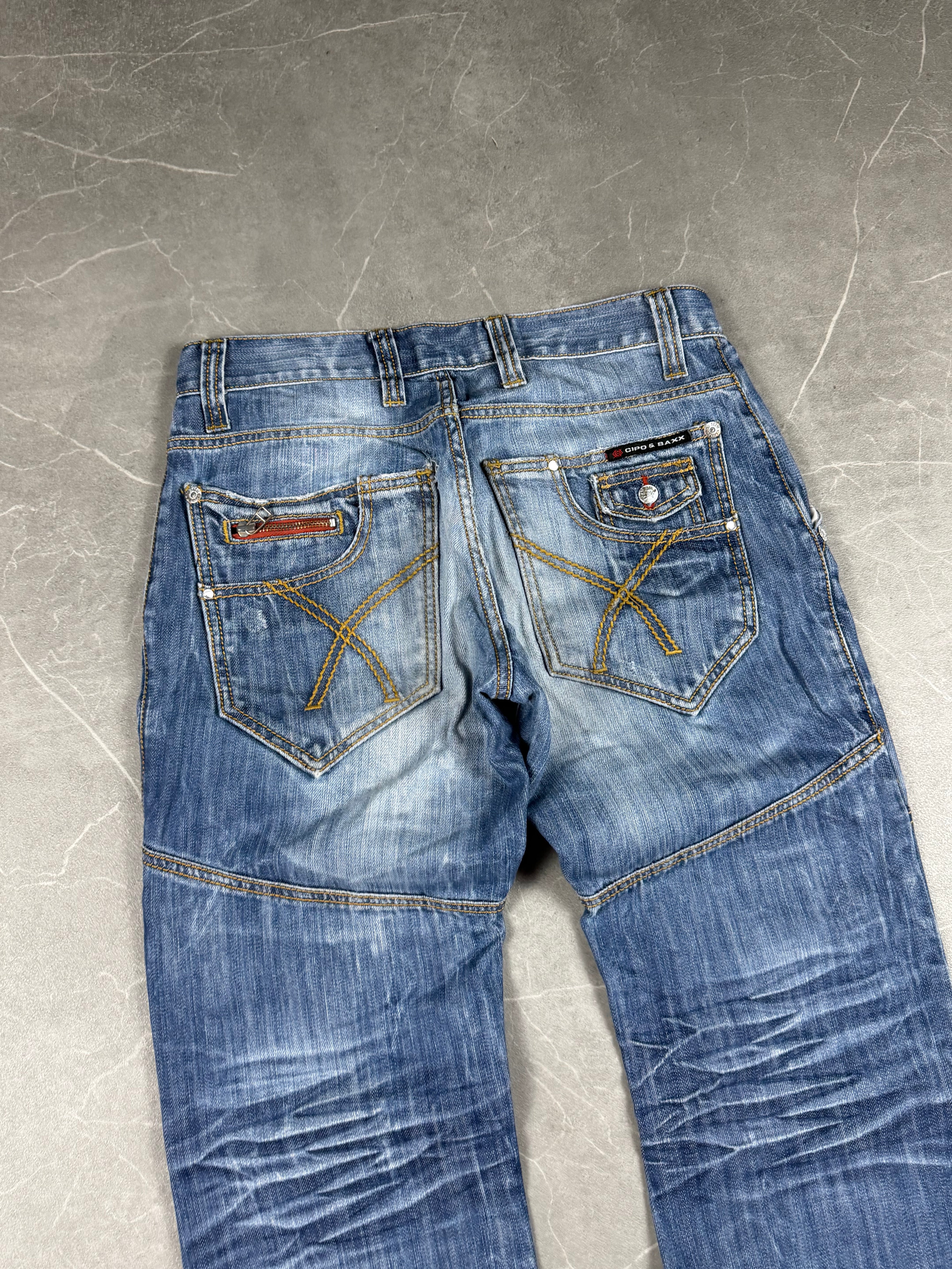 Vintage washed jeans (S)