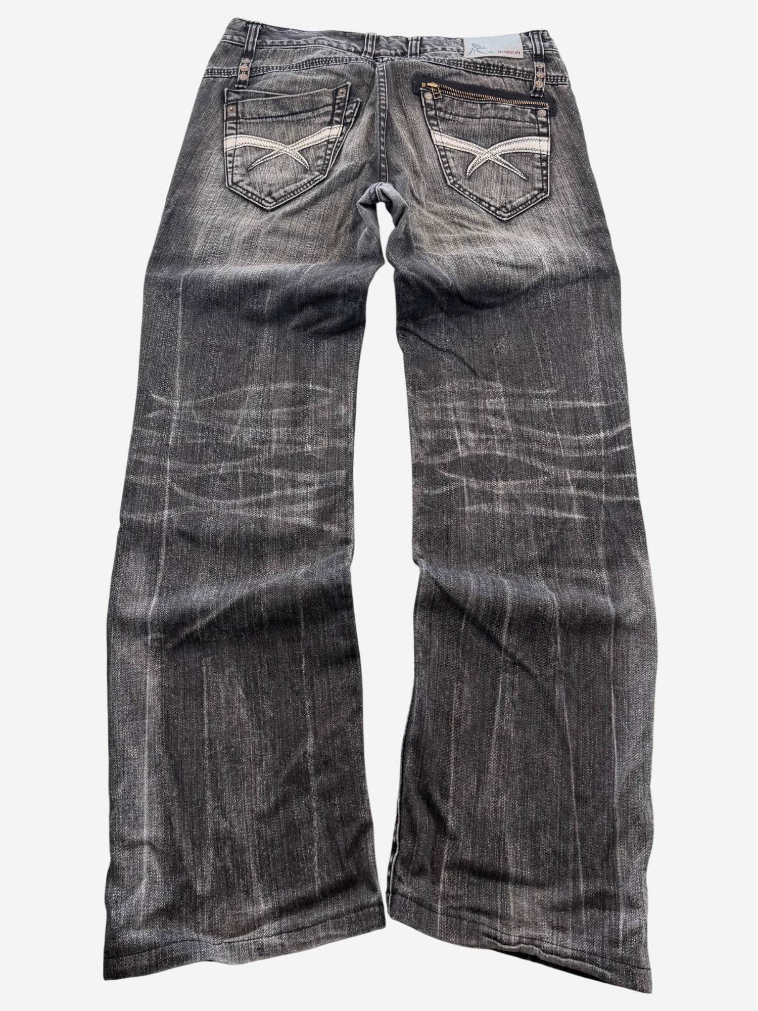 Bobson Washed Bootcut Jeans (M)
