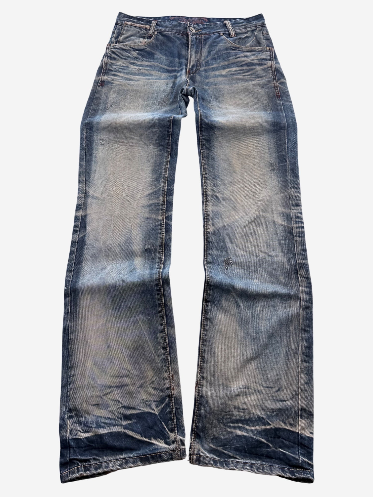 Vintage Washed Straightfit Jeans (M)