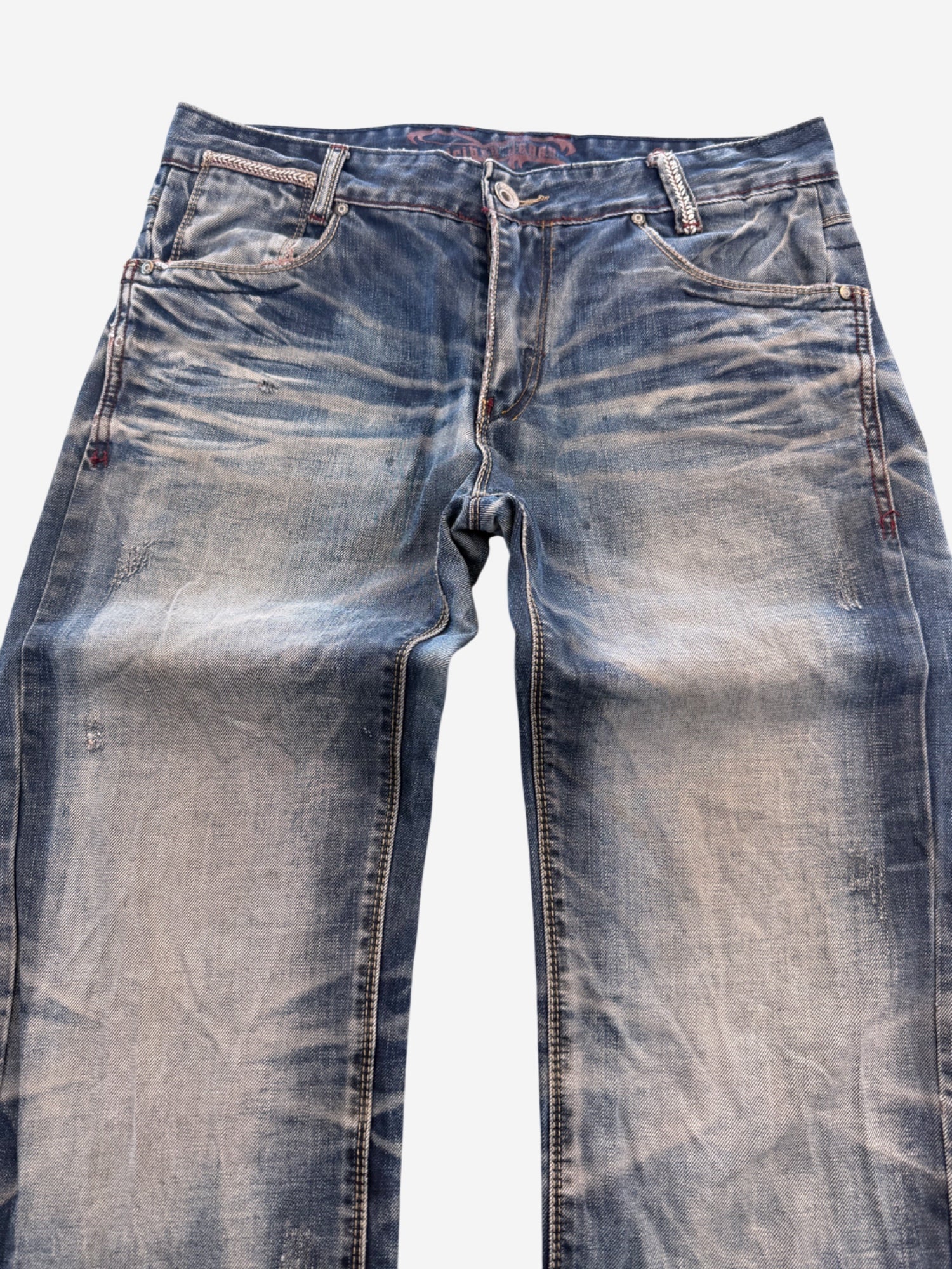 Vintage Washed Straightfit Jeans (M)