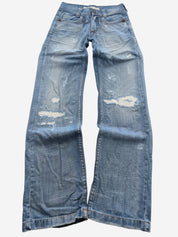 Vintage Washed Straightfit Jeans (XS)