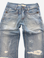 Vintage Washed Straightfit Jeans (XS)