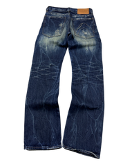 Ultra Washed Straight Jeans (XS-S)