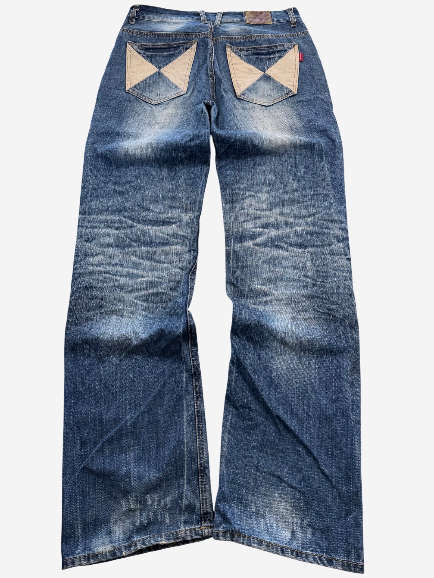 P.t. Washed Bootcut Jeans (M)