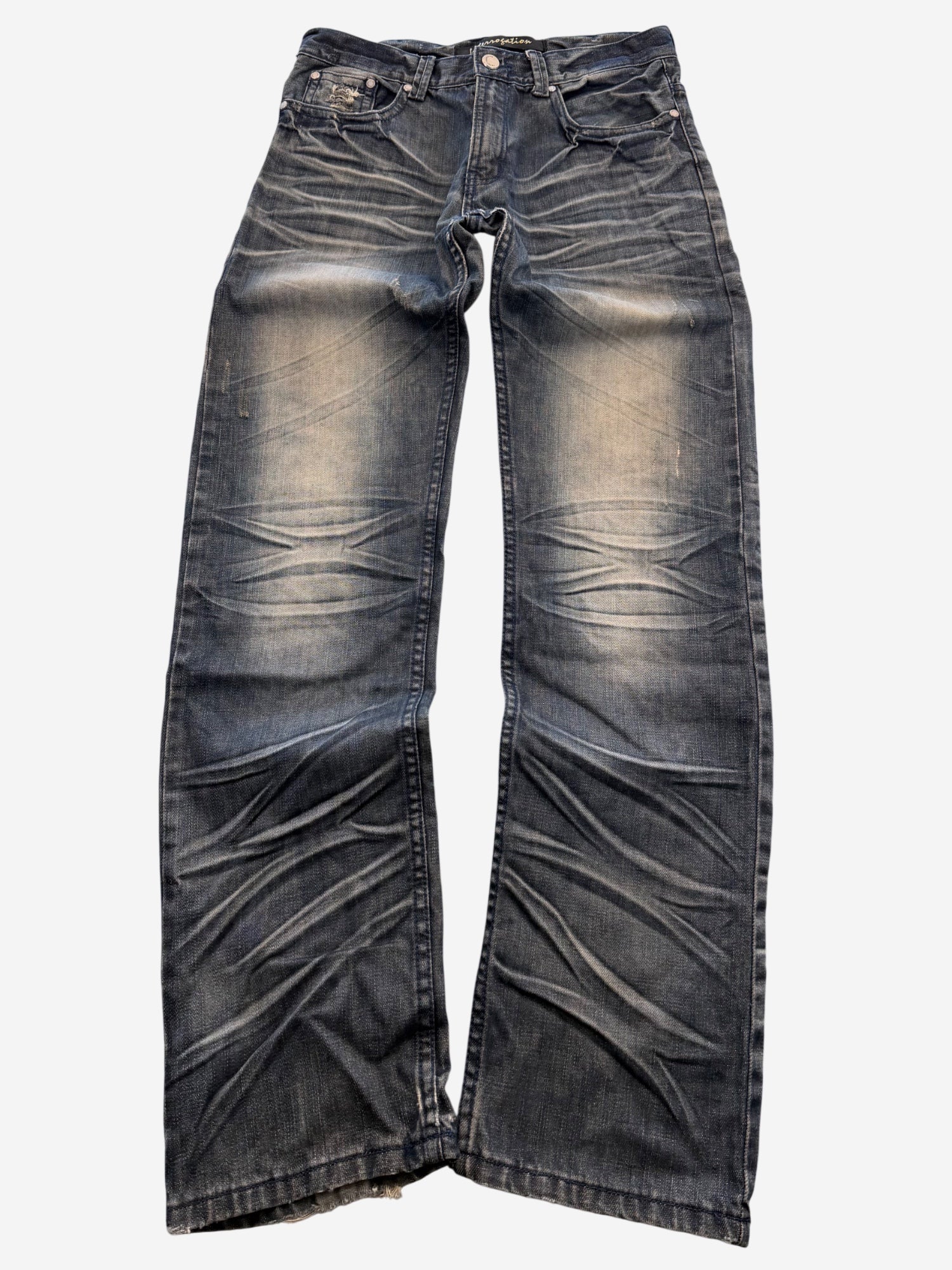 Interrogation Crazy Washed Straightfit Jeans (S)