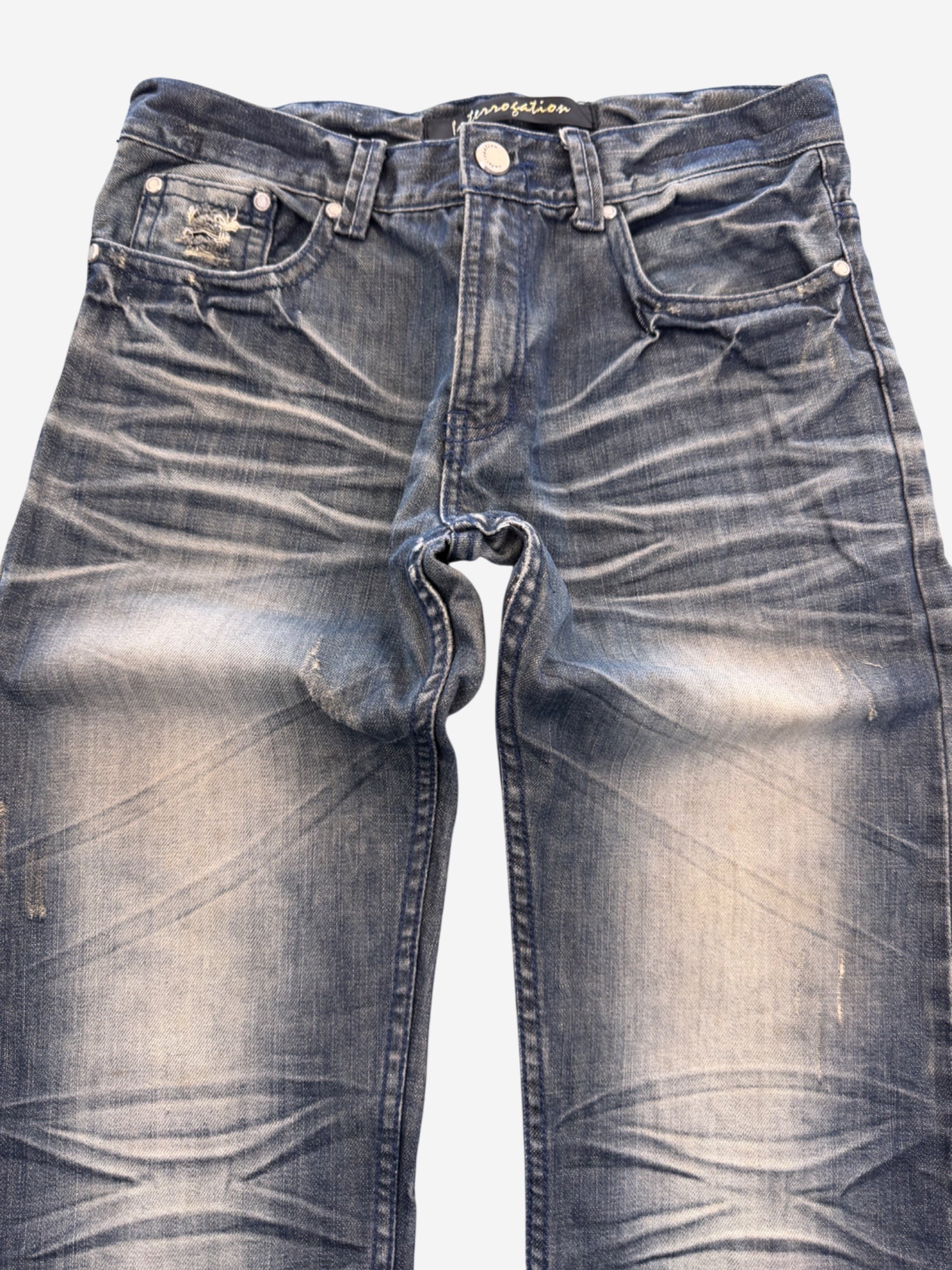 Interrogation Crazy Washed Straightfit Jeans (S)