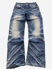 Scorpion Crazy Washed Bootcut Jeans (S)