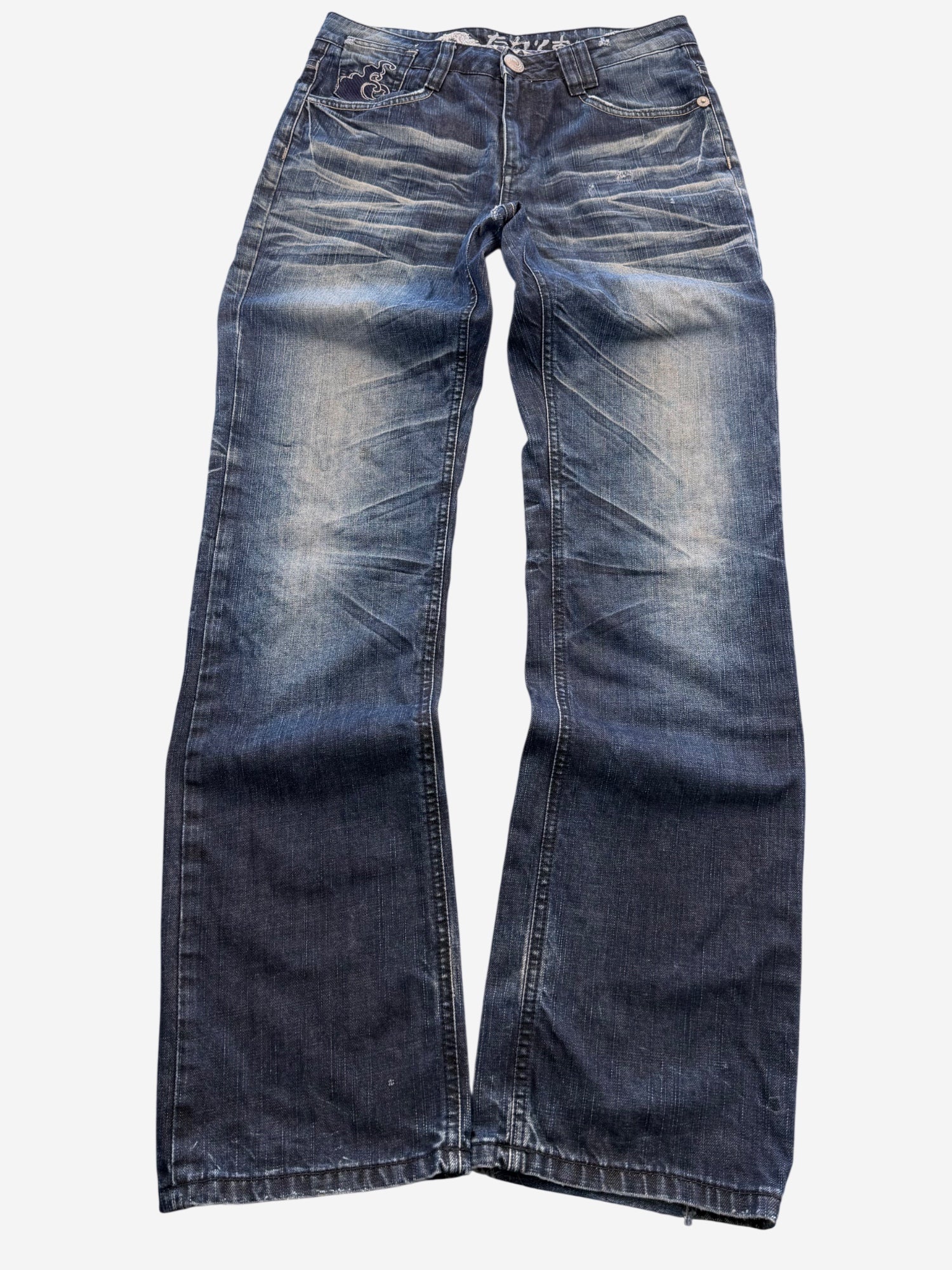Big Star Washed Straightfit Jeans (S)