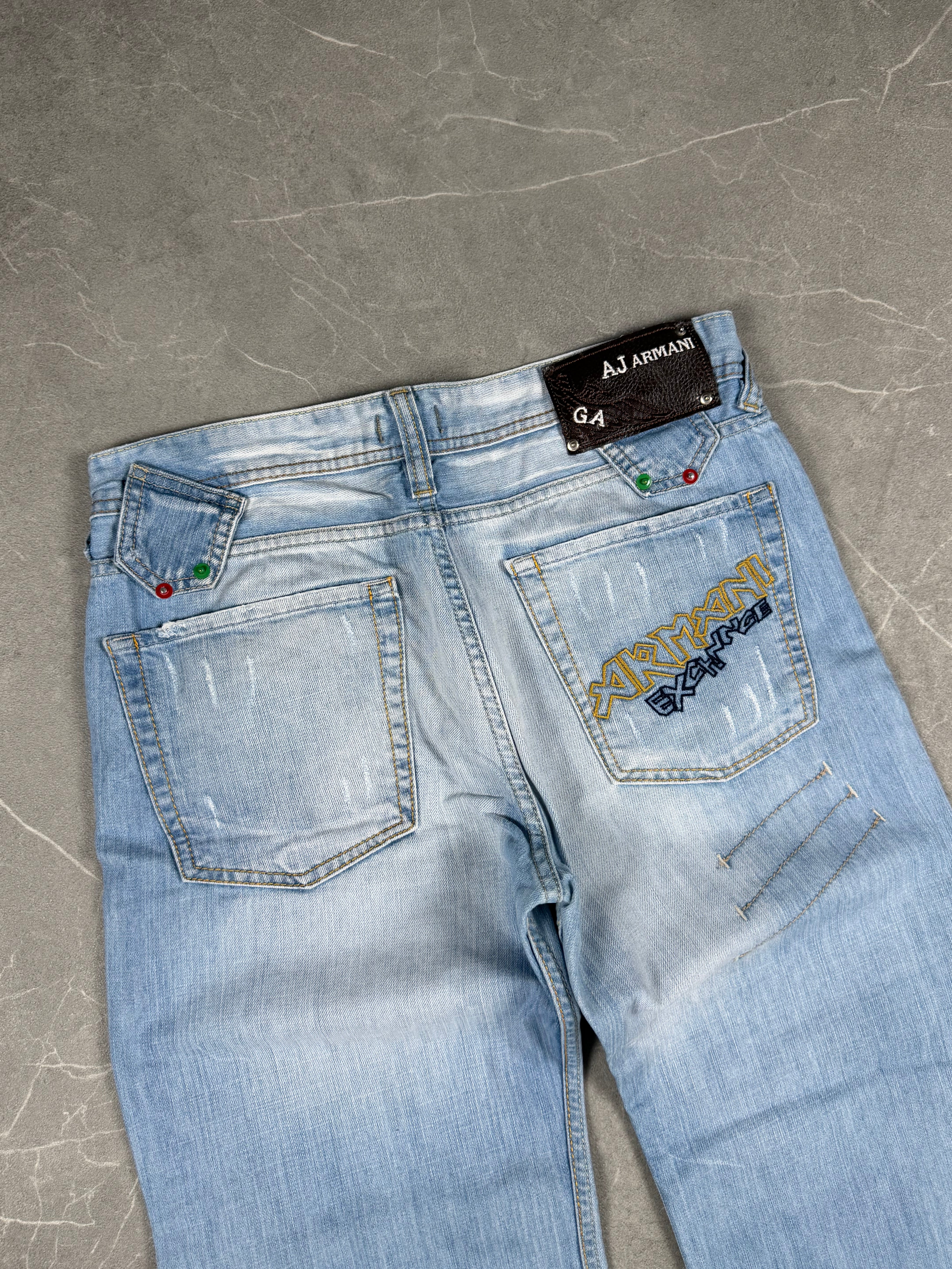 Vintage Armani Italia Bootcut Jeans (XS-S)