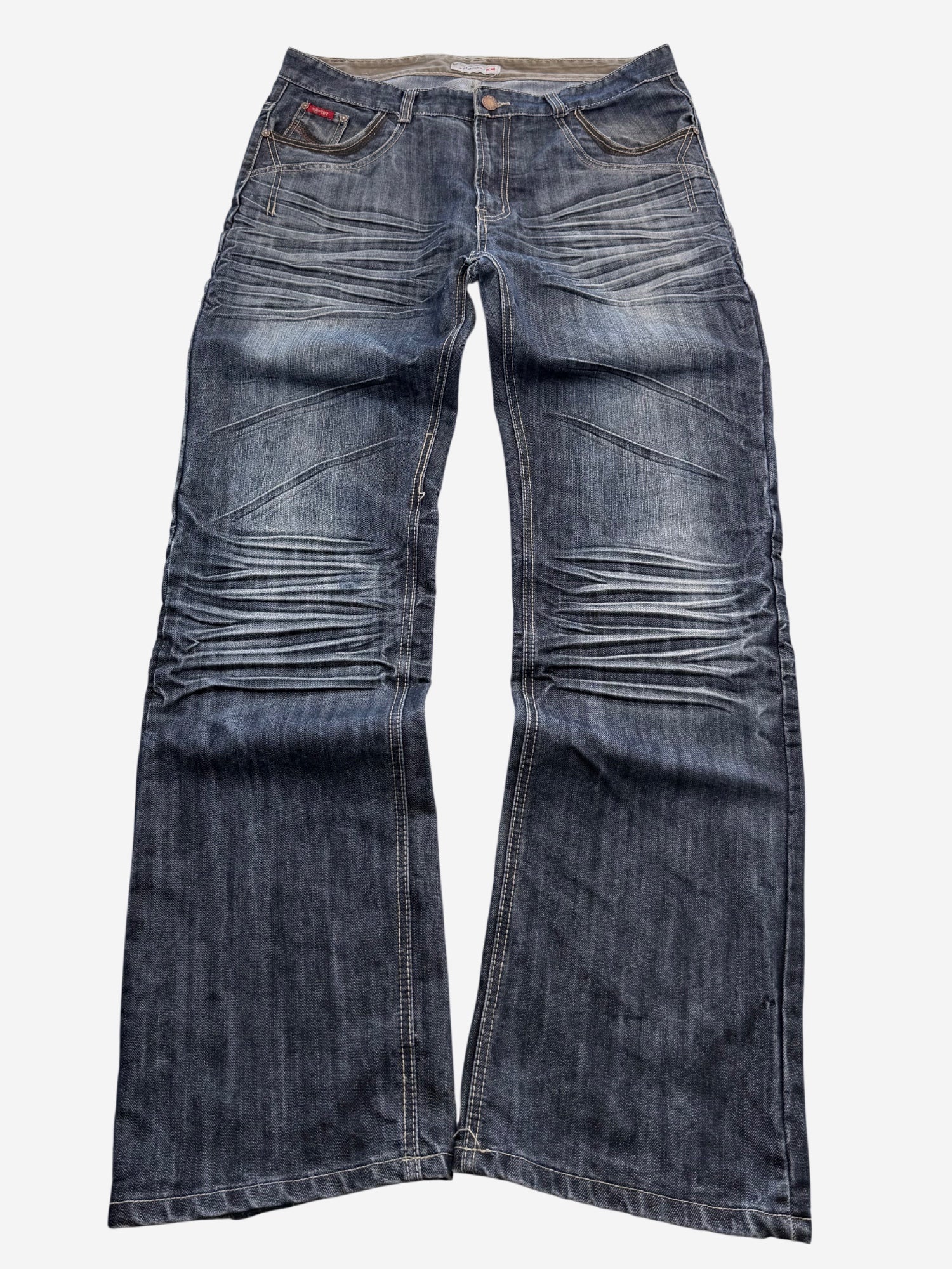 Vintage Ultra Washed Bootcut Jeans (L-XL)