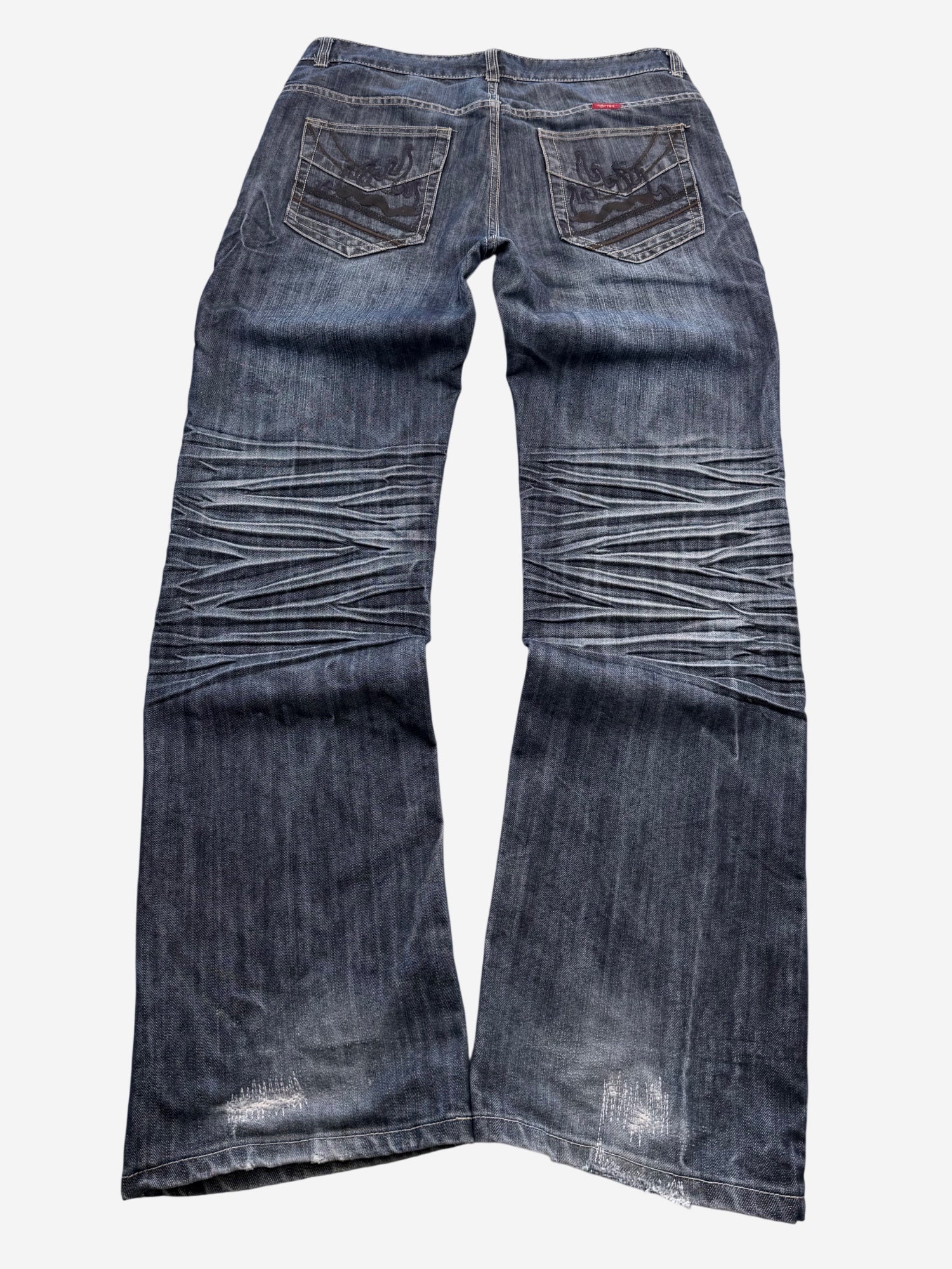 Vintage Ultra Washed Bootcut Jeans (L-XL)