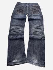 Vintage Ultra Washed Bootcut Jeans (L-XL)