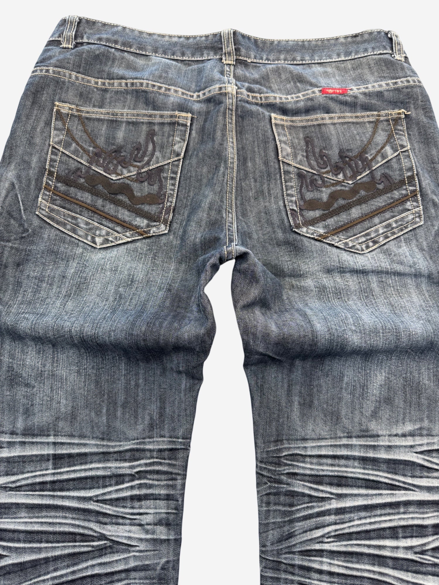 Vintage Ultra Washed Bootcut Jeans (L-XL)
