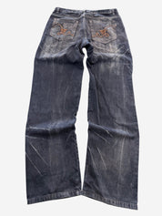 Vintage Crazy Washed Bootcut Jeans (M)