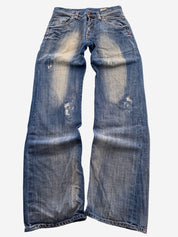 Vintage Washed Bootcut Jeans (M)