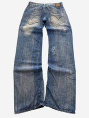 Vintage Washed Bootcut Jeans (M)