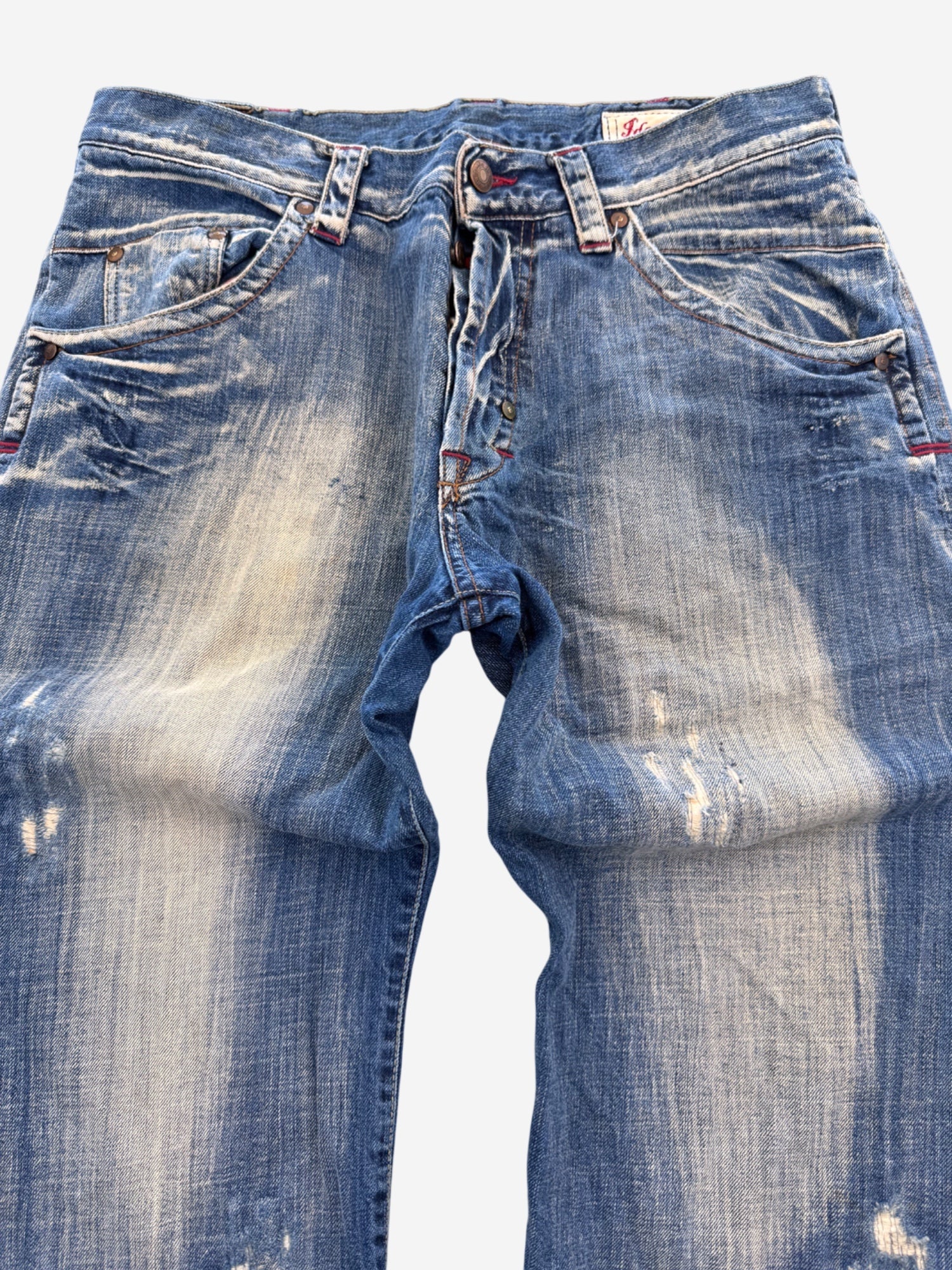 Vintage Washed Bootcut Jeans (M)