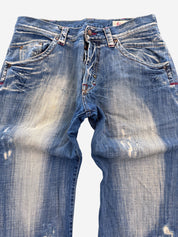 Vintage Washed Bootcut Jeans (M)