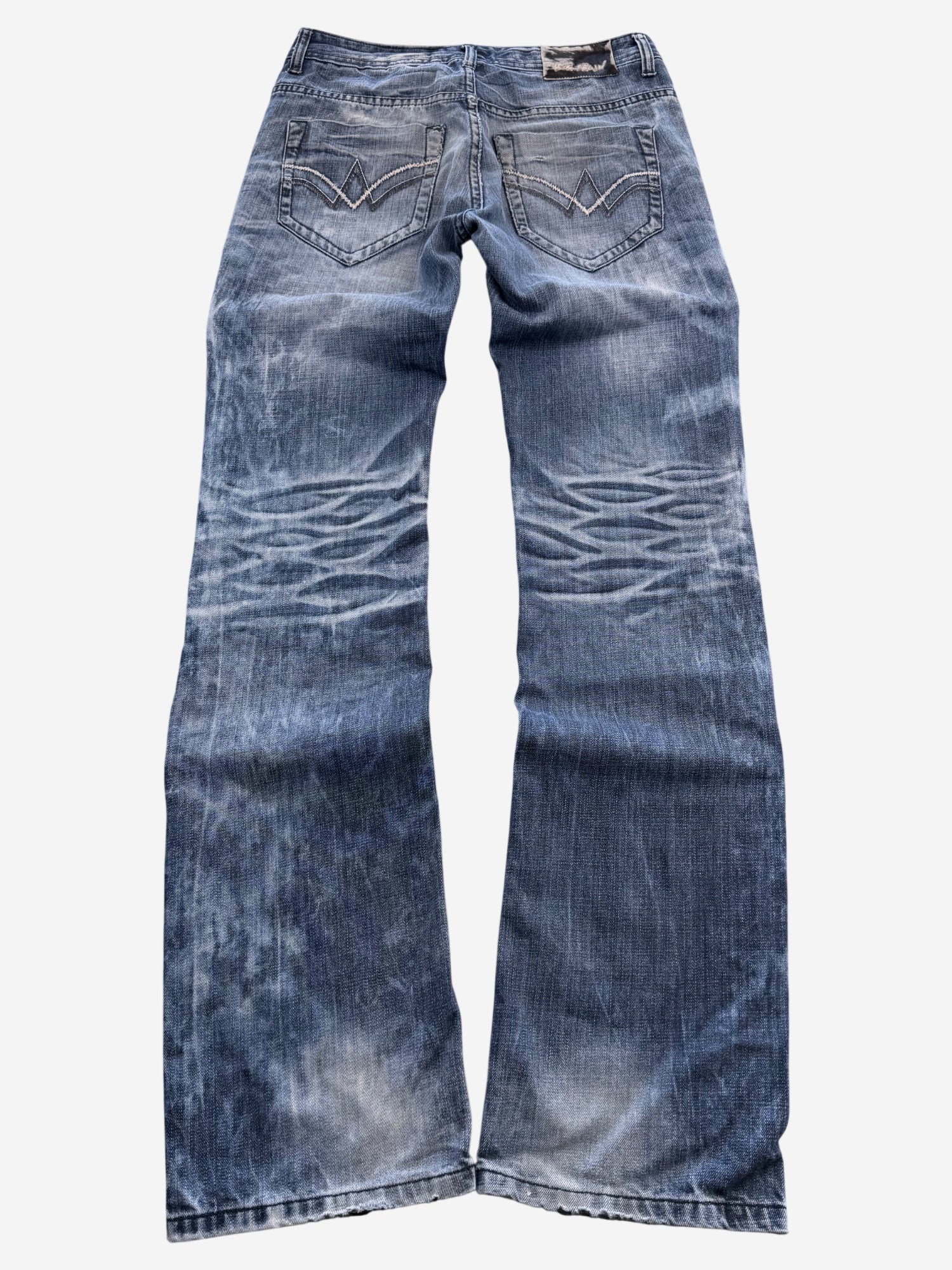 Vintage Washed Straightfit Jeans (S)