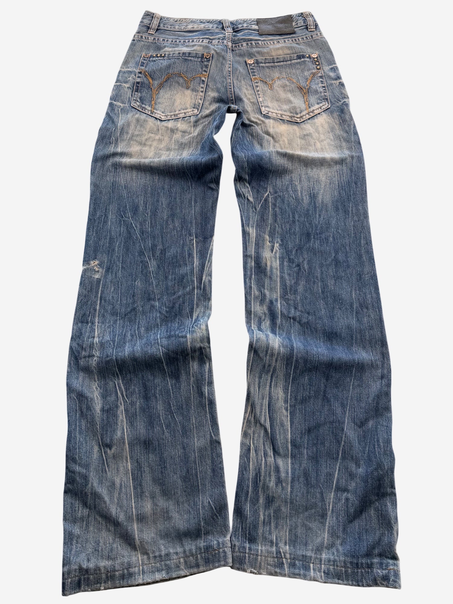 Blue Monkey Ultra Washed Bootcut Jeans (S)