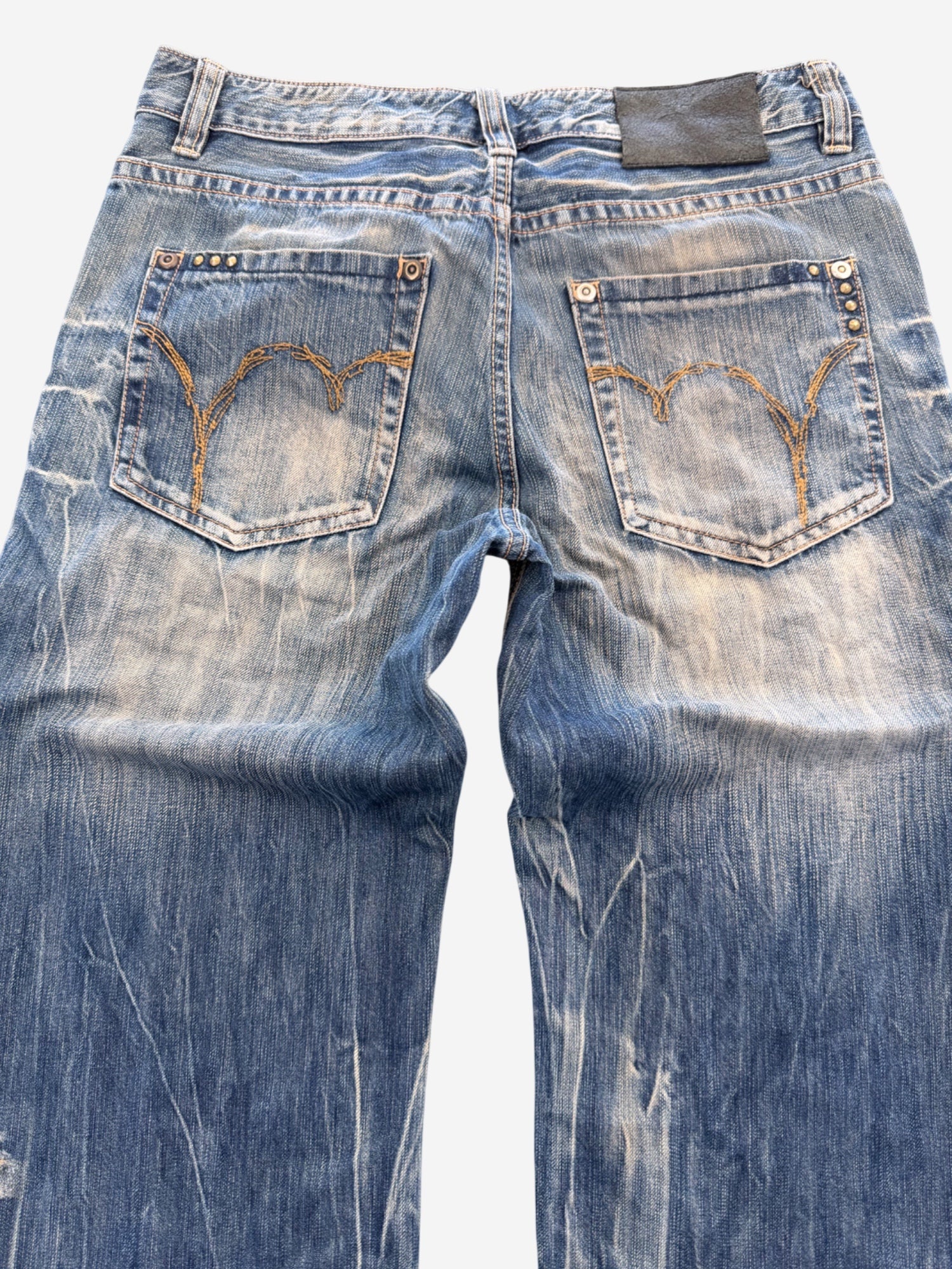 Blue Monkey Ultra Washed Bootcut Jeans (S)