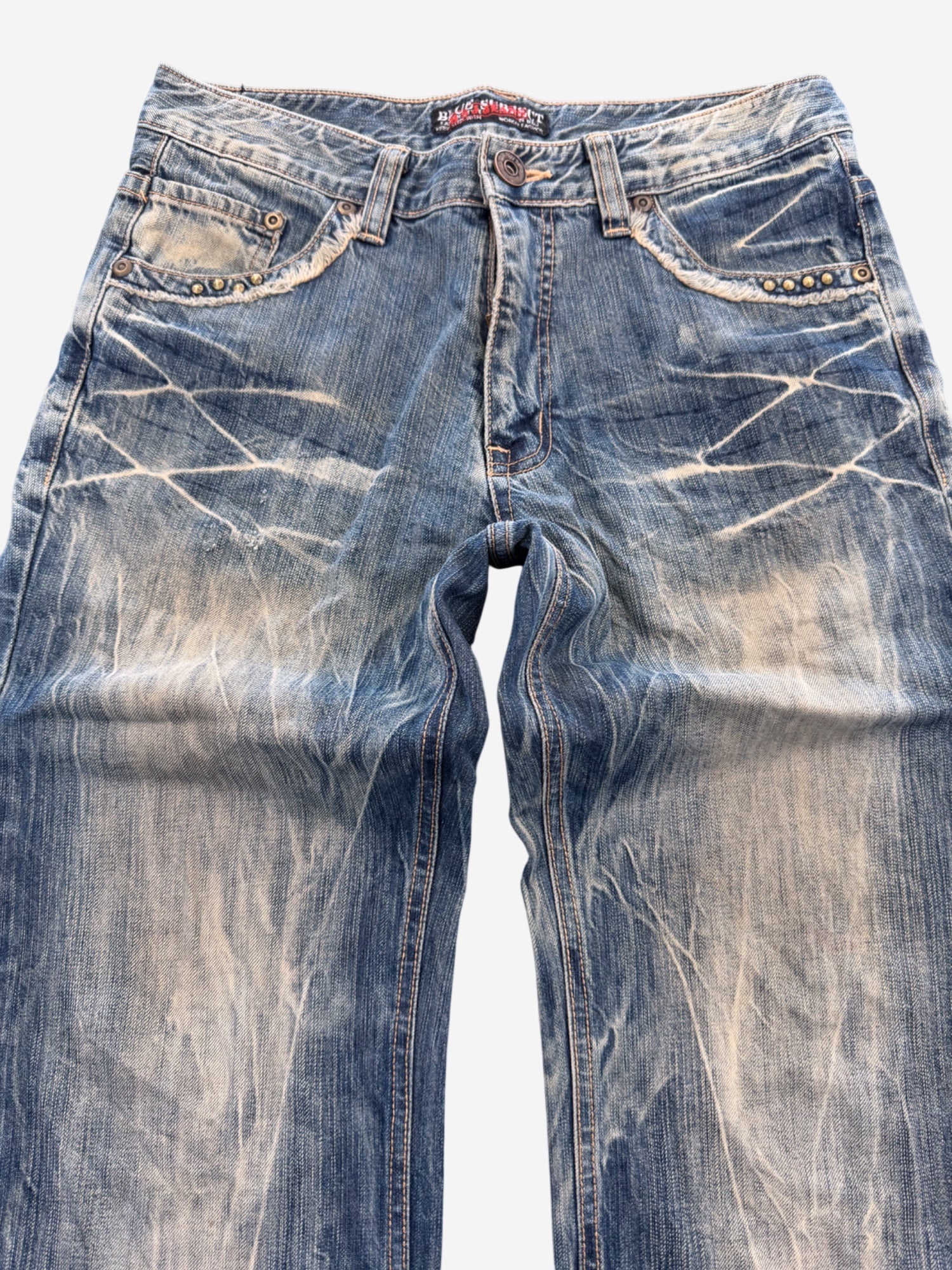Blue Monkey Ultra Washed Bootcut Jeans (S)