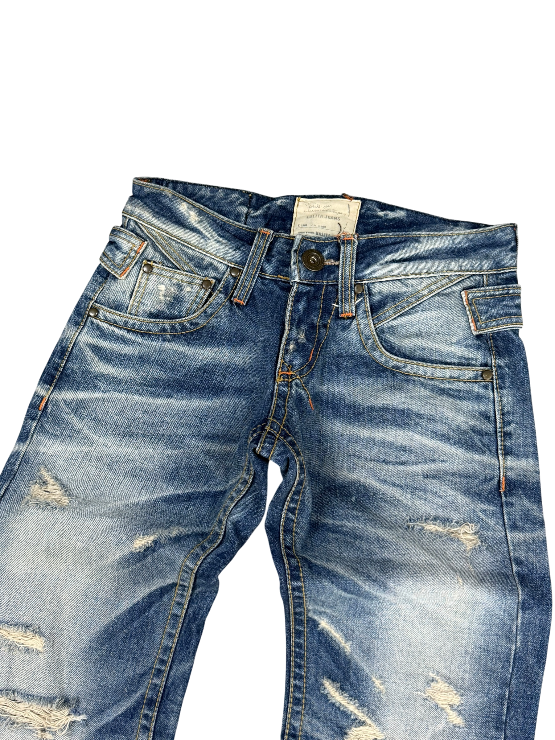 Ultra Washed Slim Fit Jeans (XS)