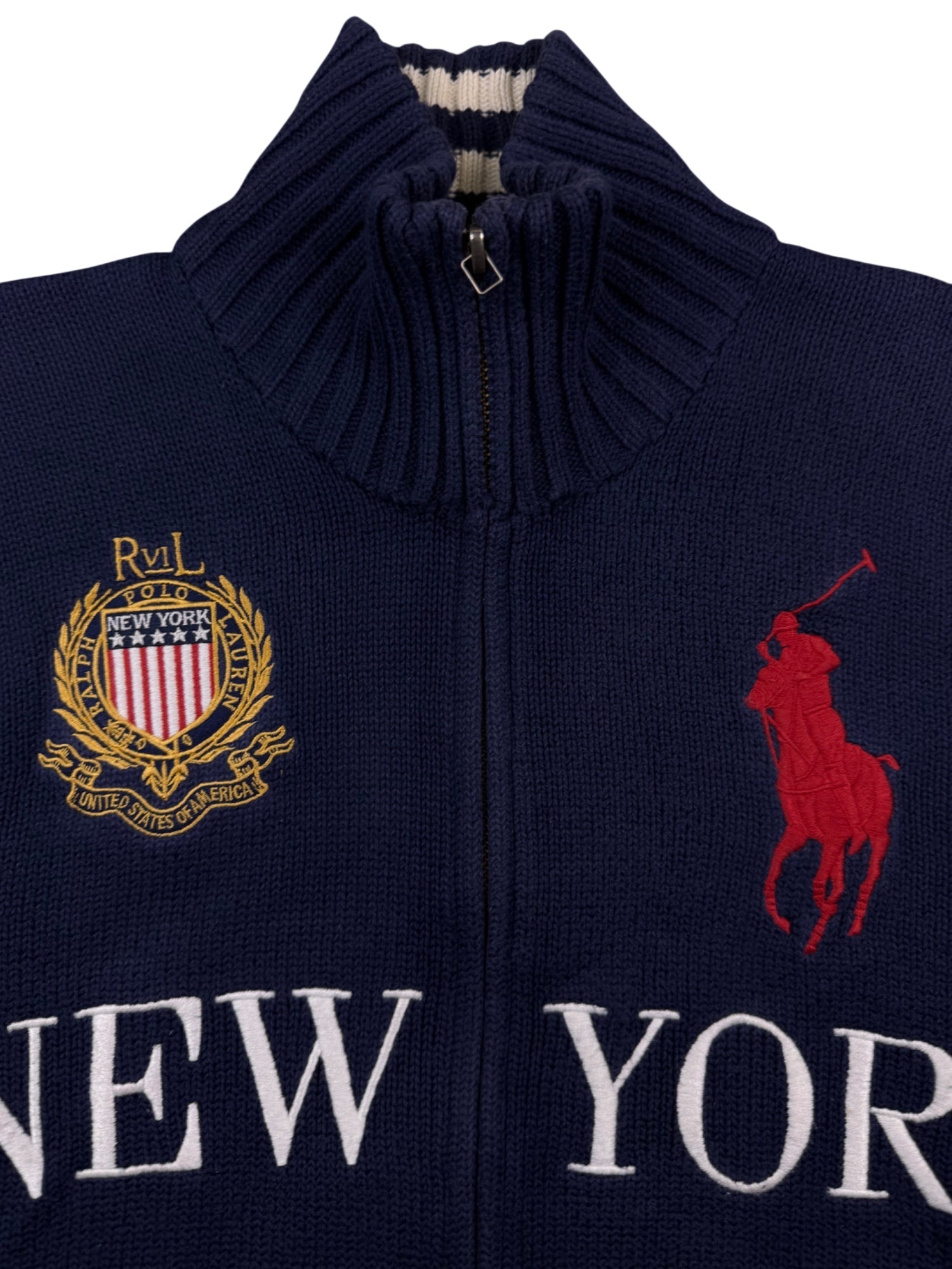 Ralph Lauren Big Pony New York Zip Jacke (S)