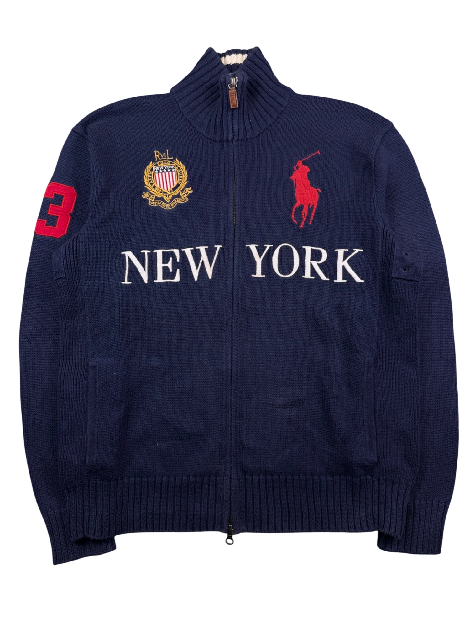 Ralph Lauren Big Pony New York Zip Jacke (S)