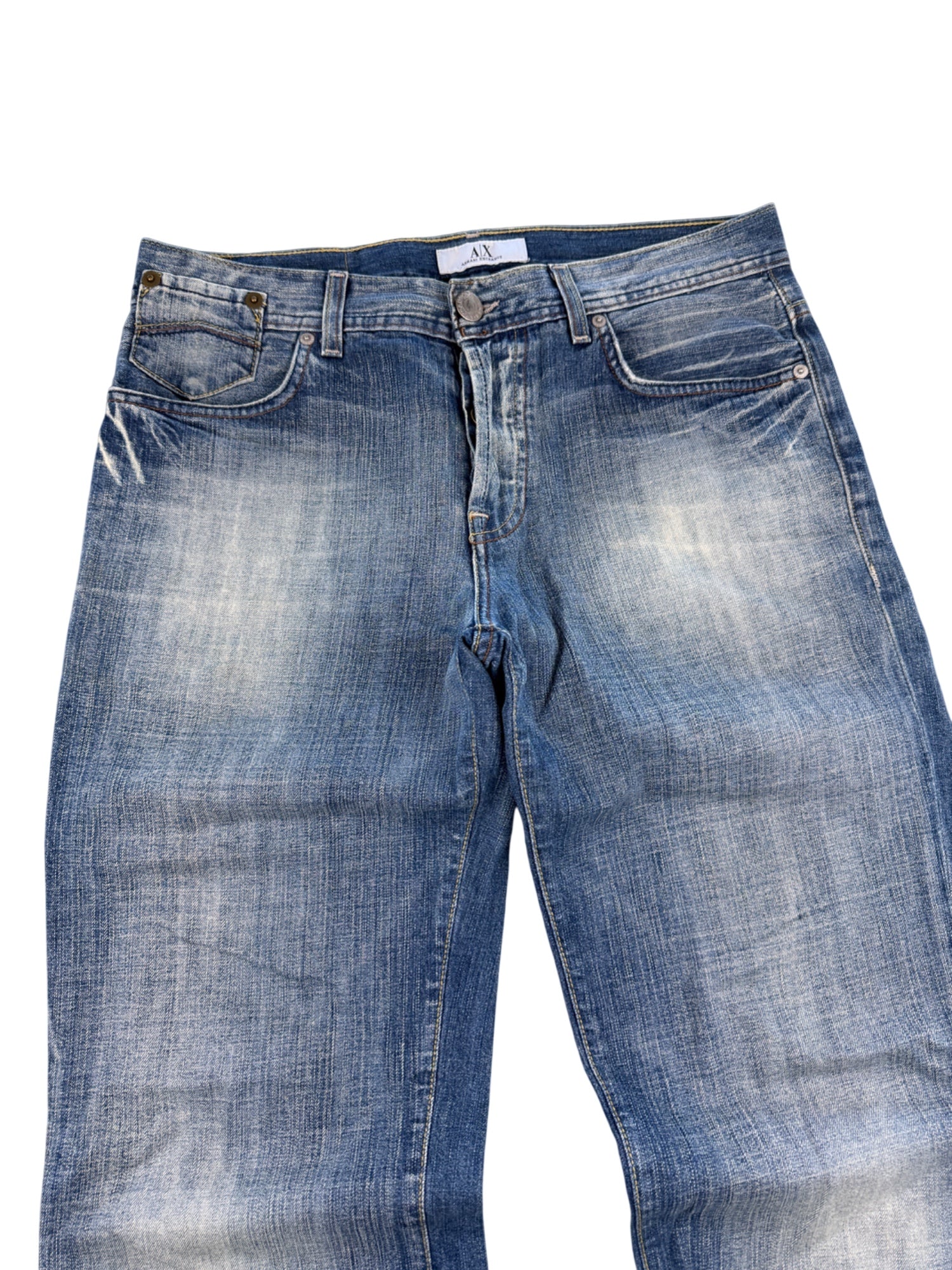 Armani Washed Bootcut Jeans (M)