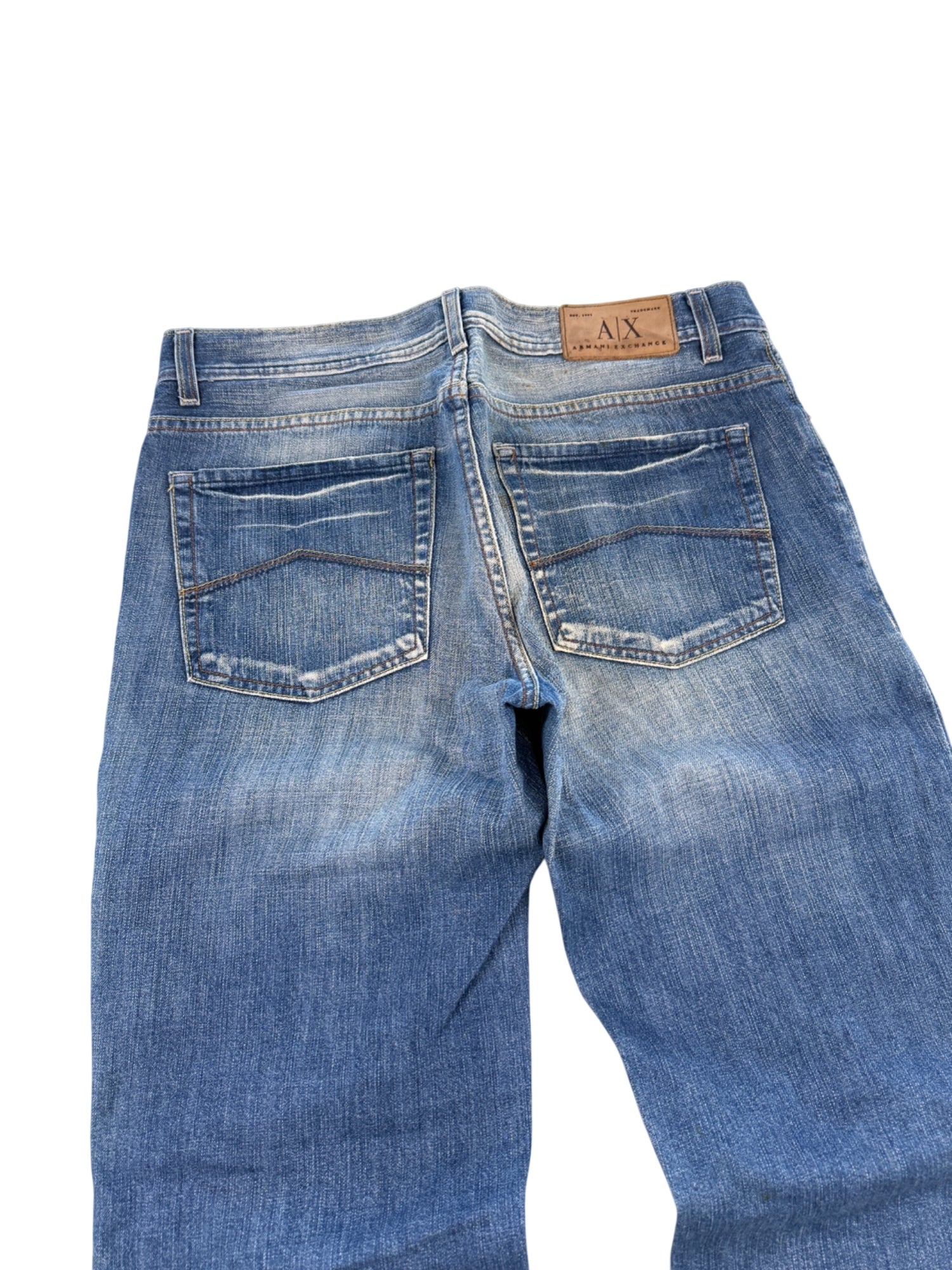 Armani Washed Bootcut Jeans (M)