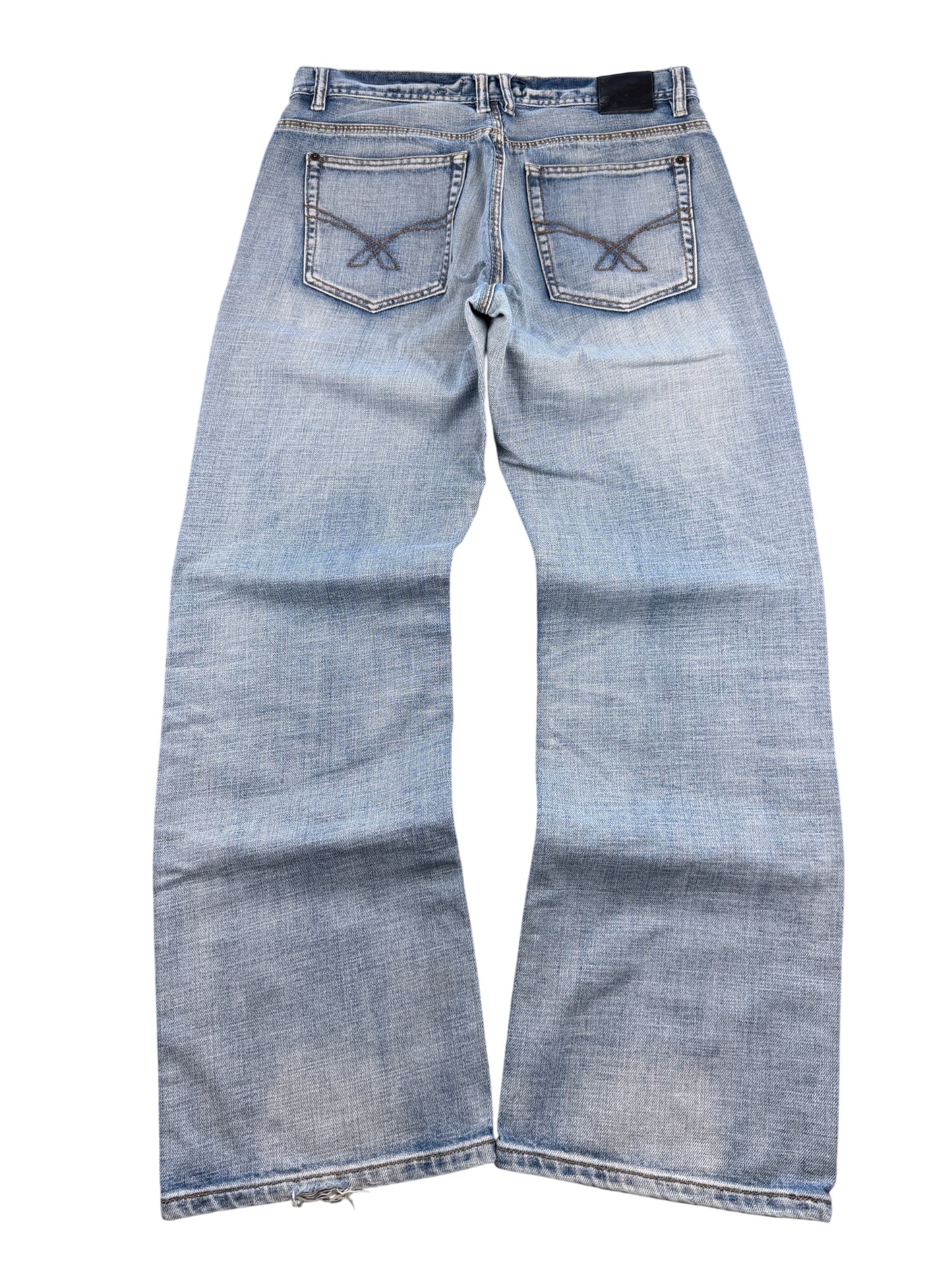 Vintage Washed Bootcut Jeans (S)