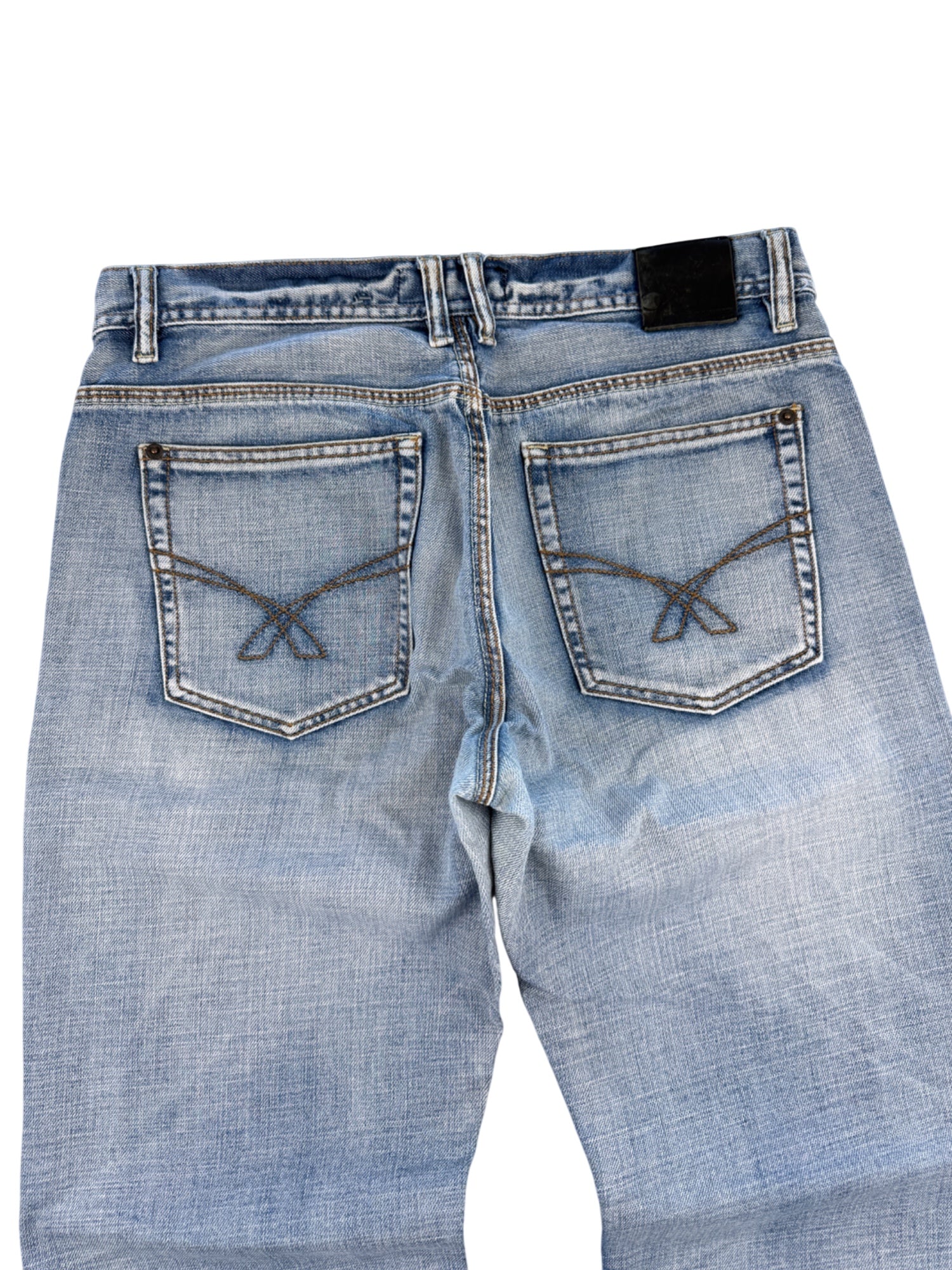 Vintage Washed Bootcut Jeans (S)