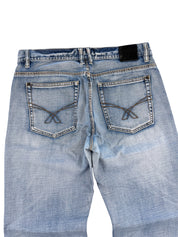 Vintage Washed Bootcut Jeans (S)
