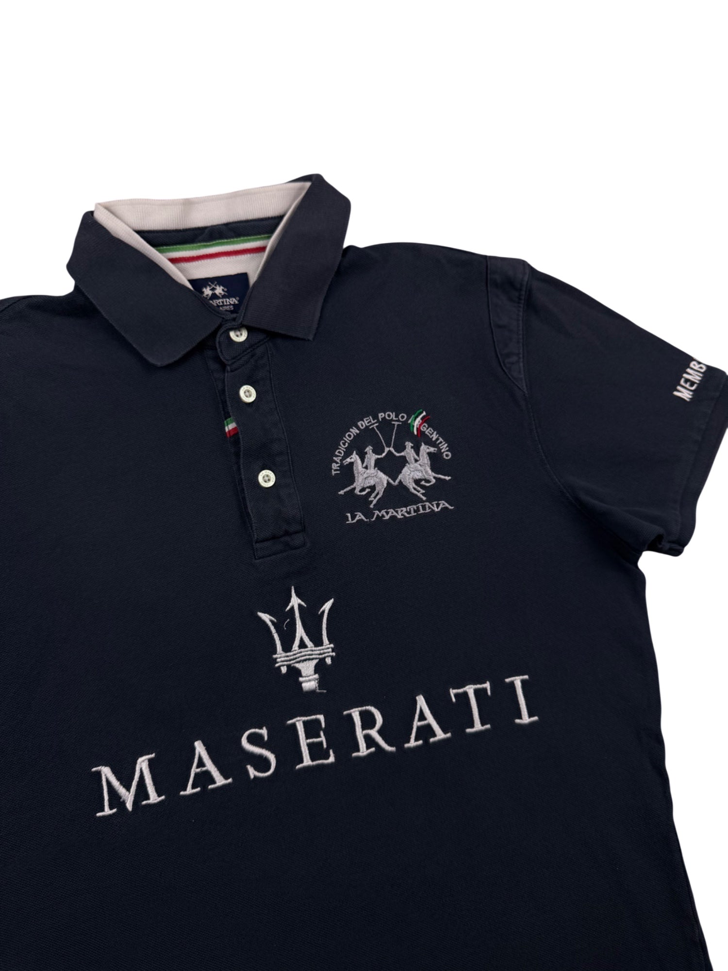 La Martina Maserati Italia Polo Team Poloshirt (S)