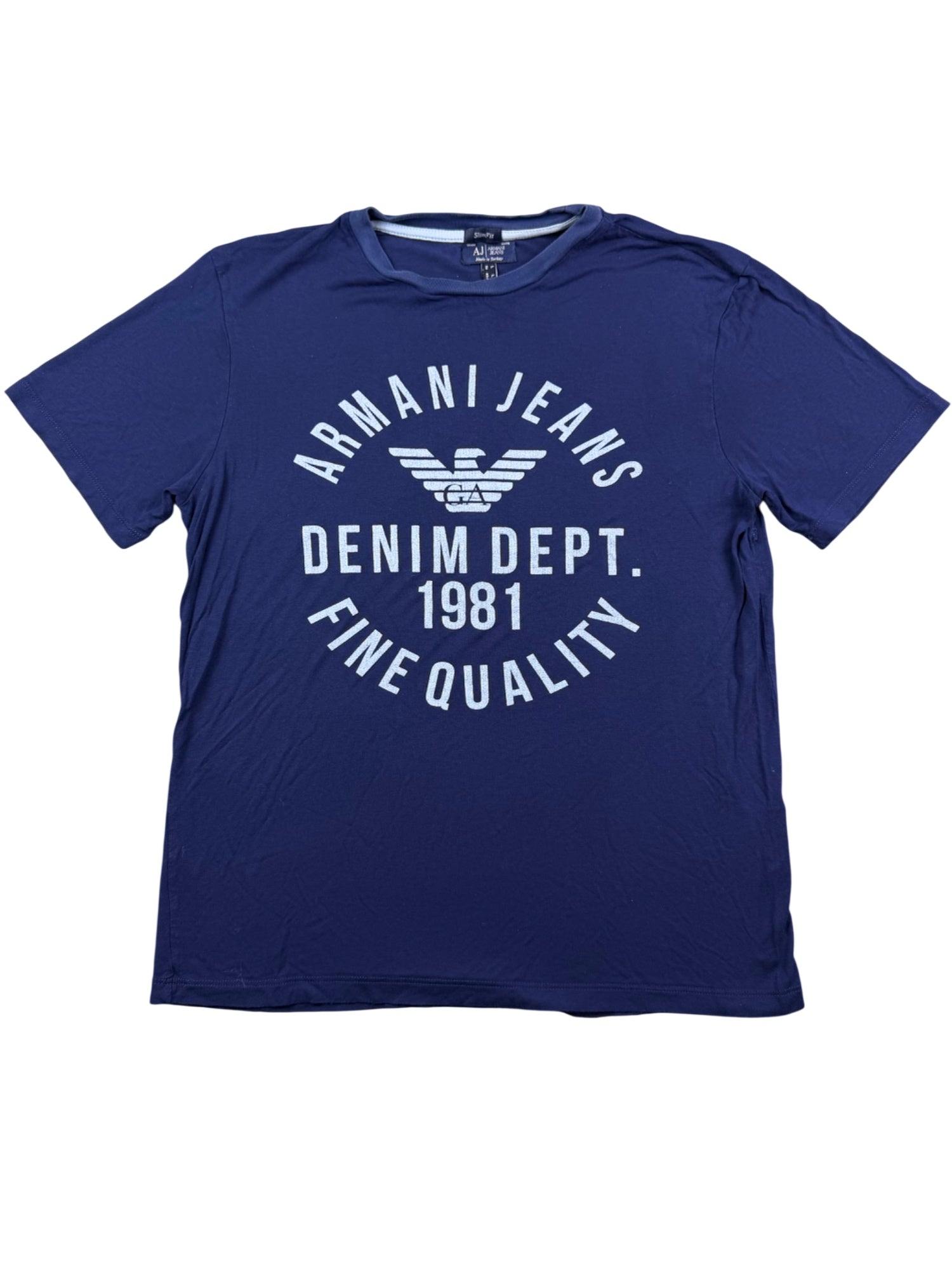 Armani Denim Dept T-Shirt (M Slimfit)