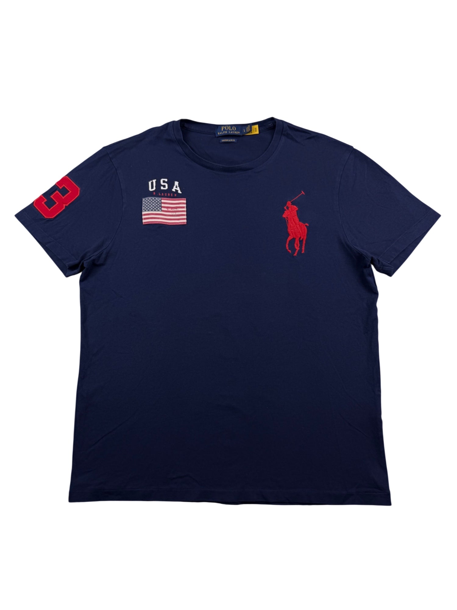 Ralph Lauren Big Pony USA T-Shirt (L)
